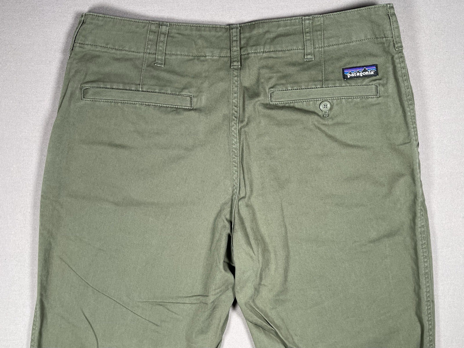 Patagonia Four Canyons Twill Green Straight Leg Pants – Men Size 34 X 33