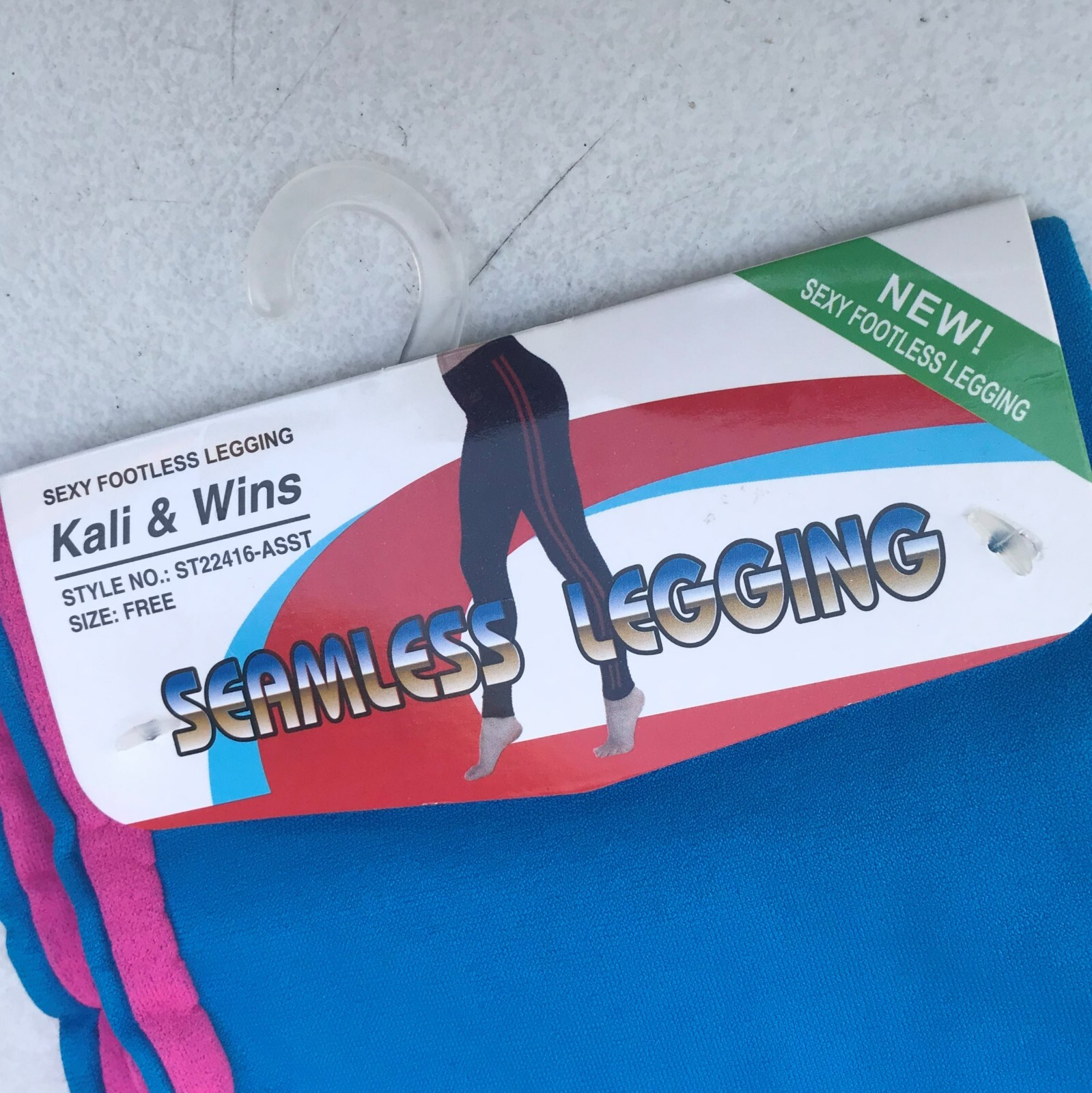 KALI & WINS SEAMLESS LEGGING Sexy Footless Leggings 90% Nylon 10% Spandex