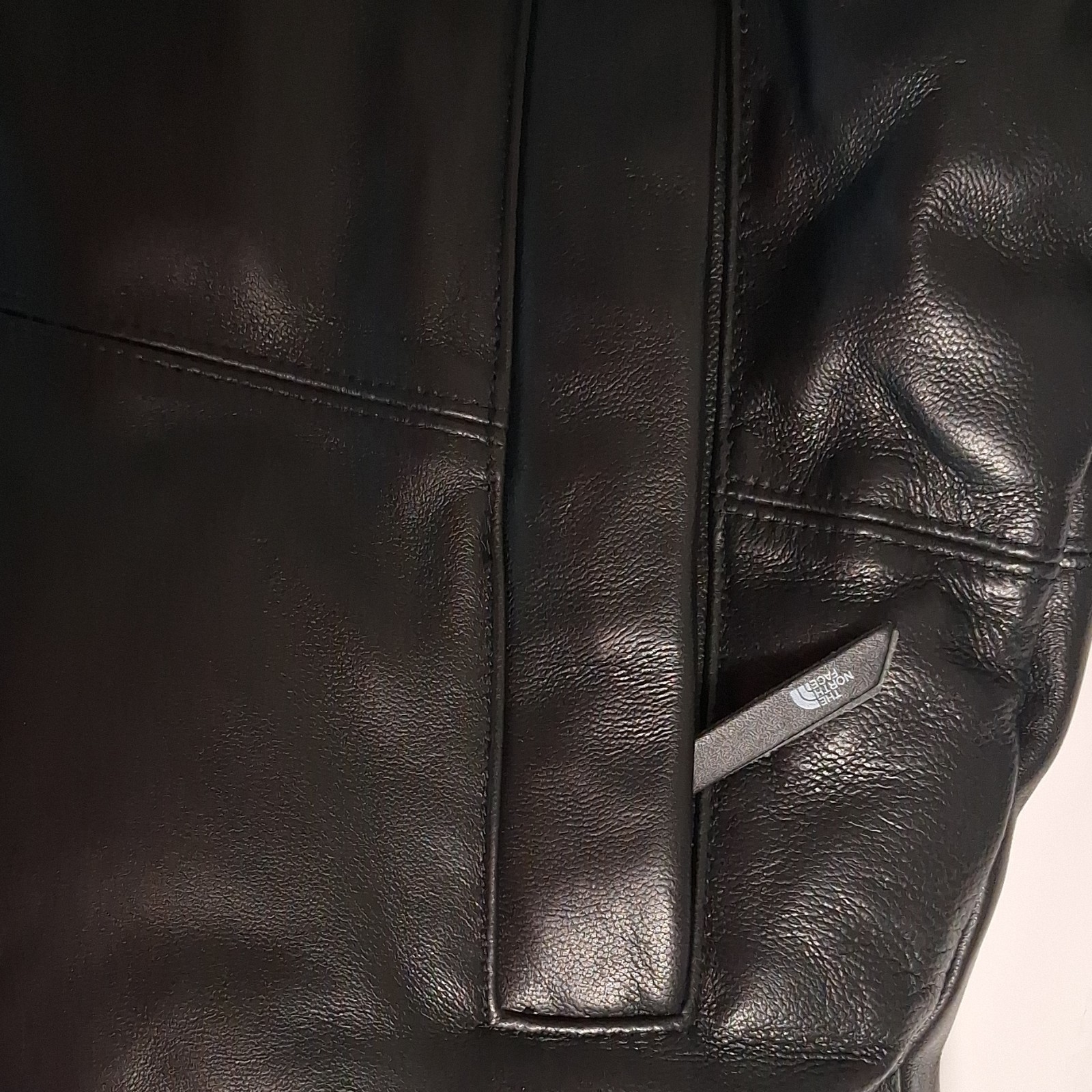 The North Face Eco Leather Nuptse Jacket Limited Edition #327/400 M Leather Pack