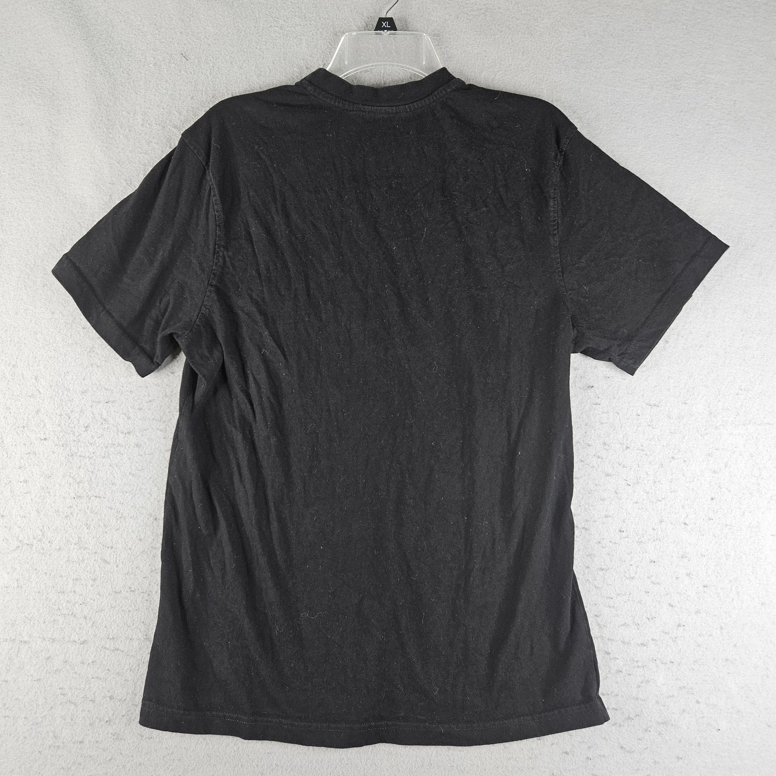 Rebel Minds Shirt Mens Large Black Astro Boy Anime GOAT Embroidered Graphic Tee