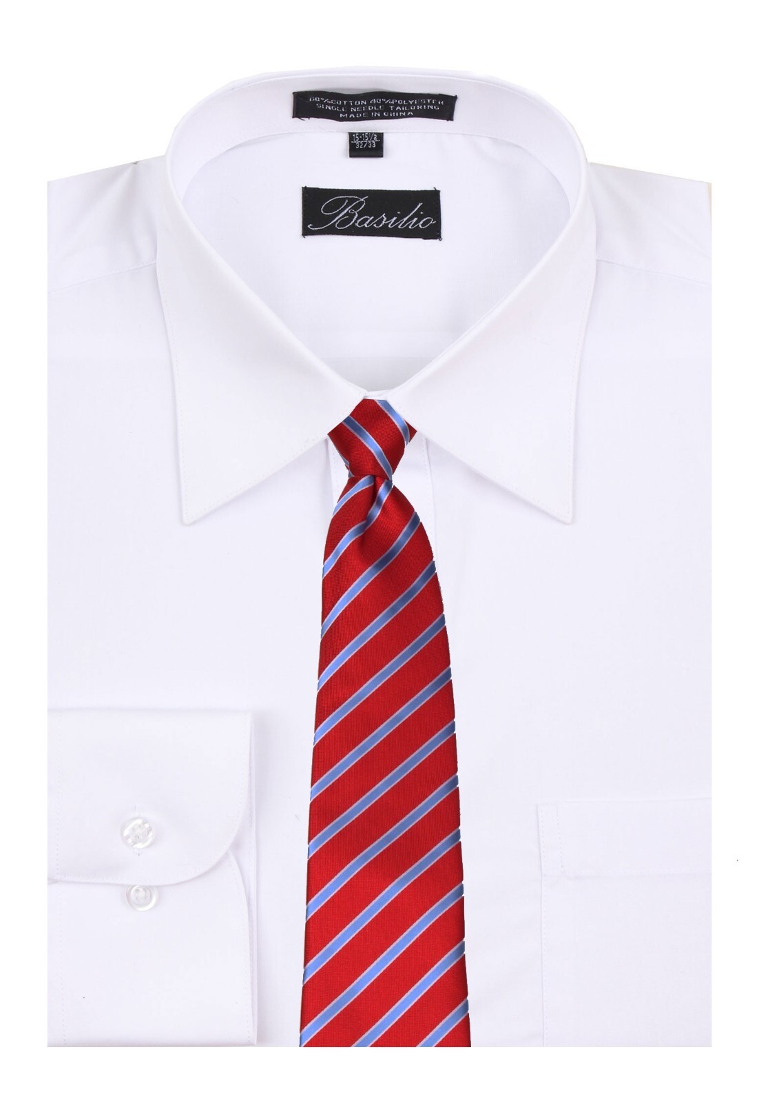 Men’s Stripe XL Extra Long Pretied Zipper Necktie Formal Weddings Business Prom