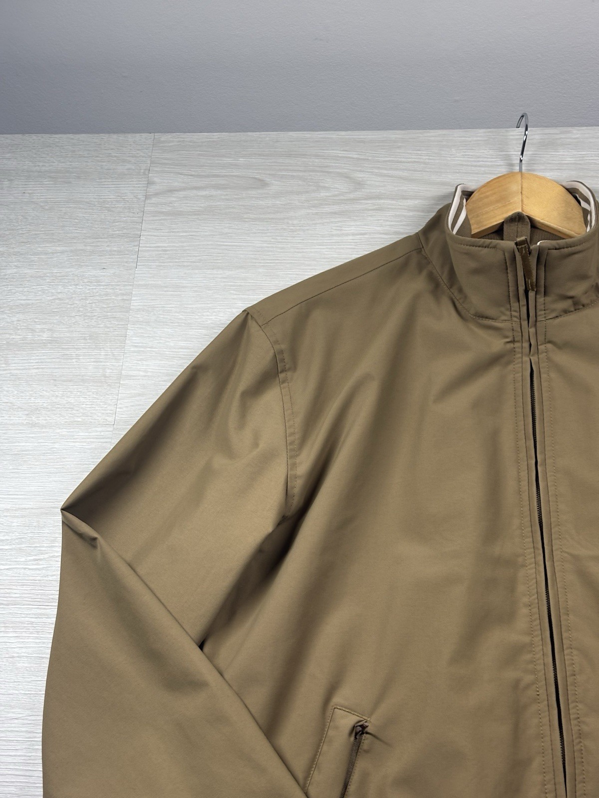 Fred Perry Brentham Jacket Medium Brown Pre Owned Excellent Condition