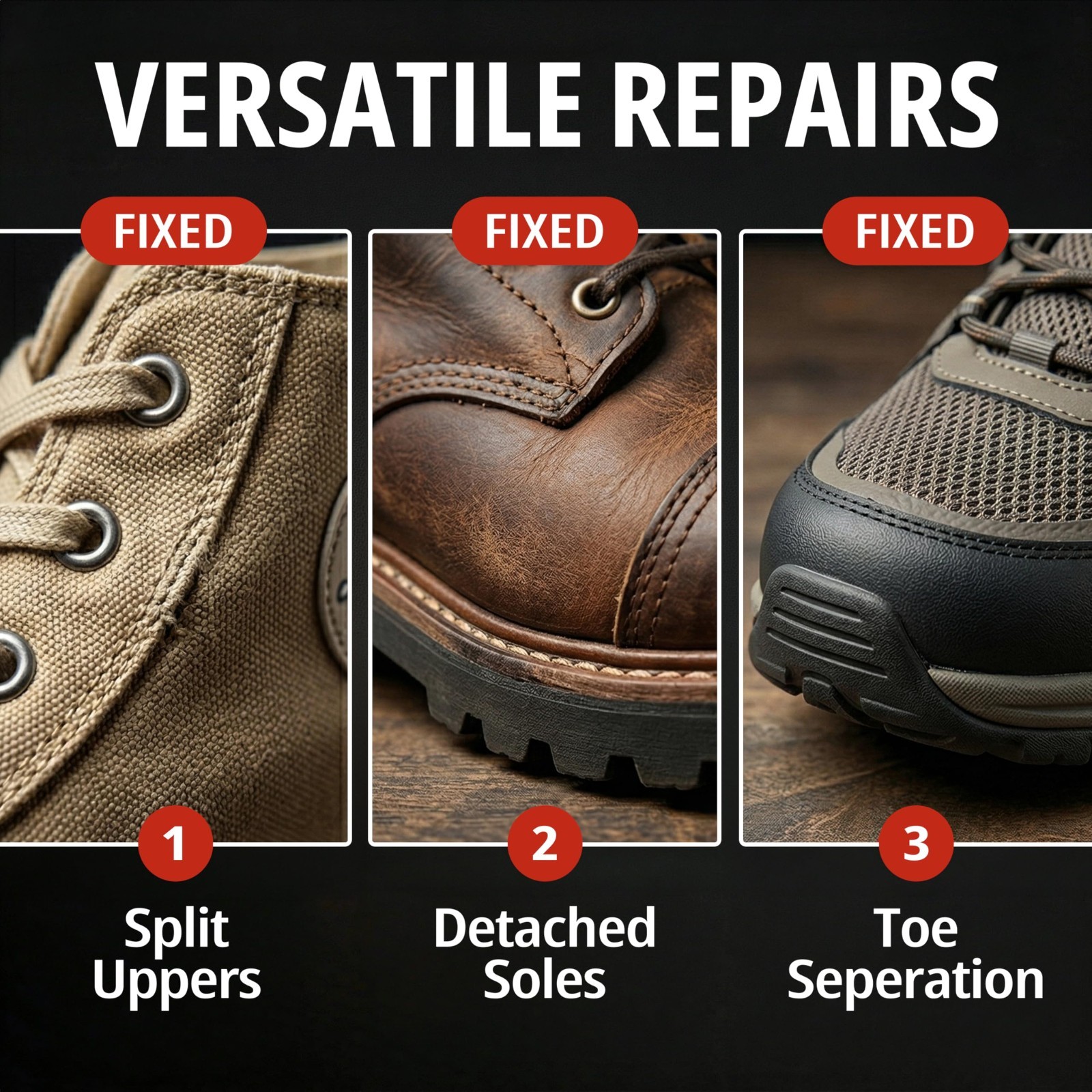Heavy Duty Shoe Sole Glue – Waterproof Adhesive for Sneakers, Boots & Rubber Sol