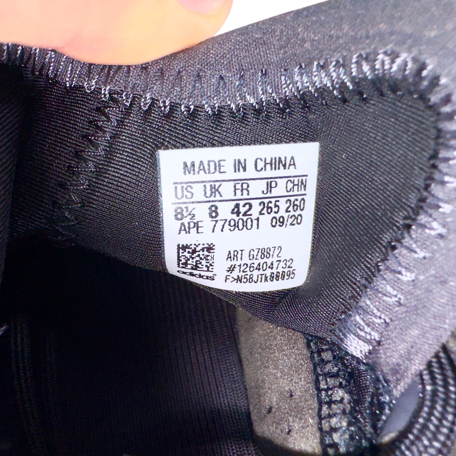Adidas Yeezy Quantum Frozen GZ8872 Size US 8.5 UK8 EUR42 Blue mens Sneakers