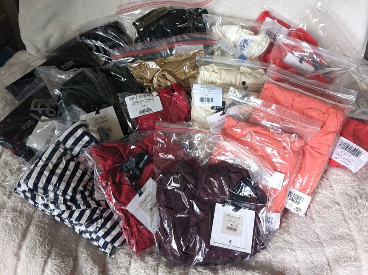 Agnes & Dora TUNICS Bundle LOT 21 Pieces NWT 💕 Sizes XS M L XL XXL RETAIL$800