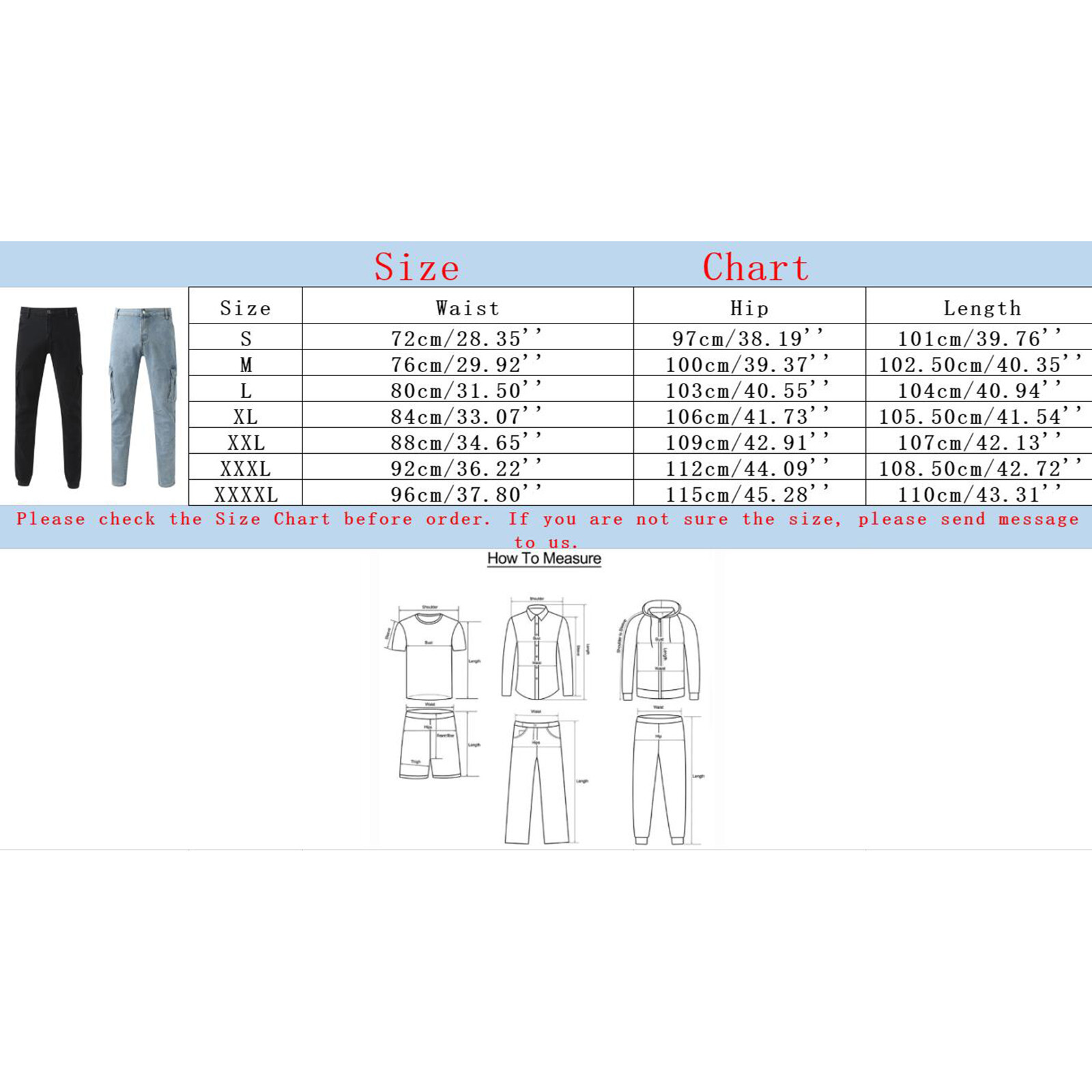 Large SIze Mens Soild Straight Hole Buckle Zipper Middle Waist Denim Long Pants