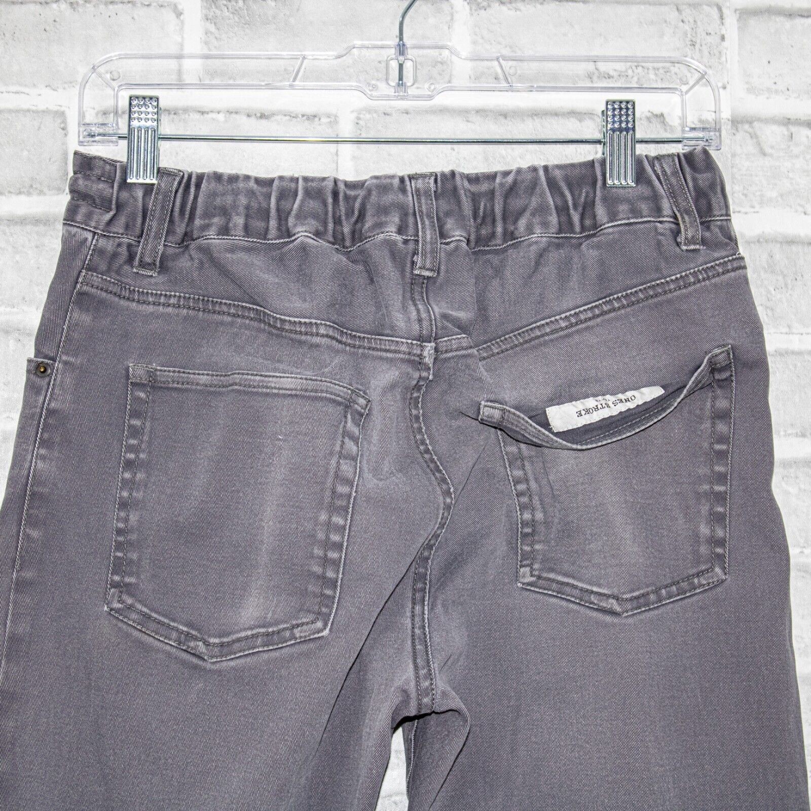 ONES STROKE Tokyo Jogger Pants Drawstring ankle zip Size Small