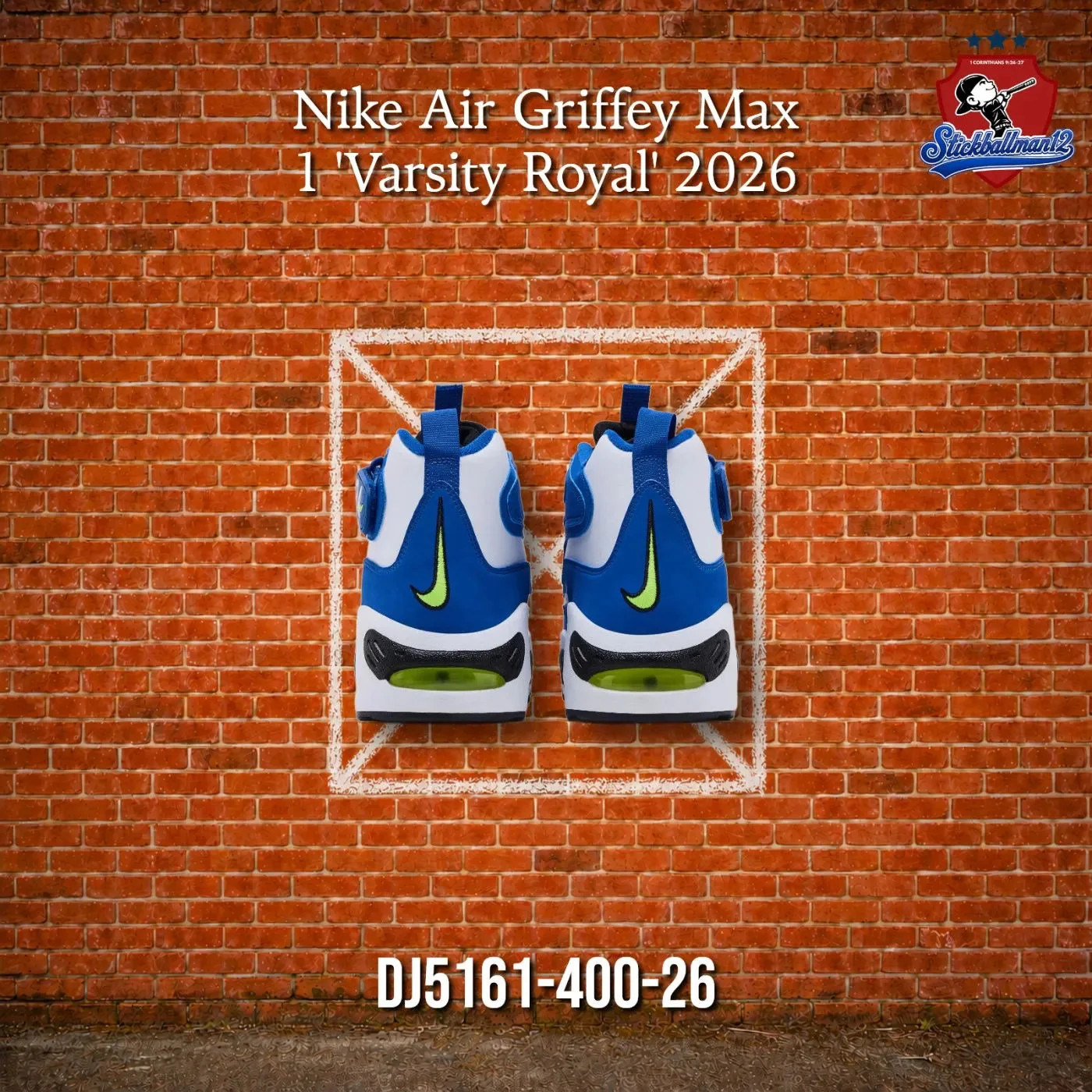 Nike Air Griffey Max 1 ‘Varsity Royal’ 2026 DJ5161-400 26
