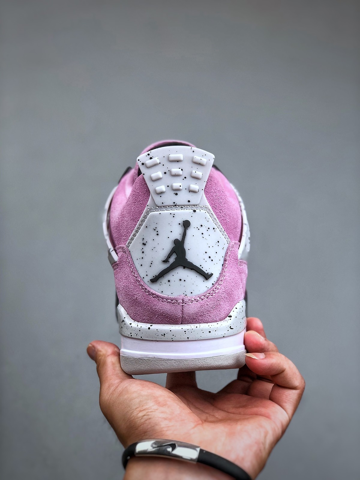 AQ9129-501 New NK AJ4 Retro Orchid Pink Men’s Size 4-13