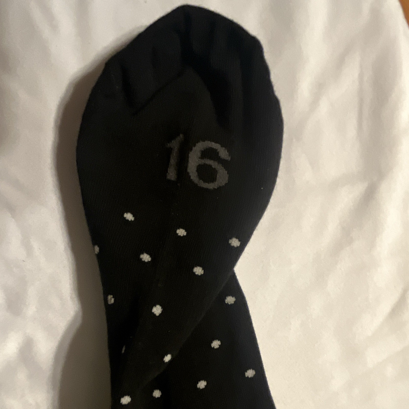 KANE11 Jamestown Supima Cotton Men’s Dress Socks Over the Calf Polka Dot Size 16
