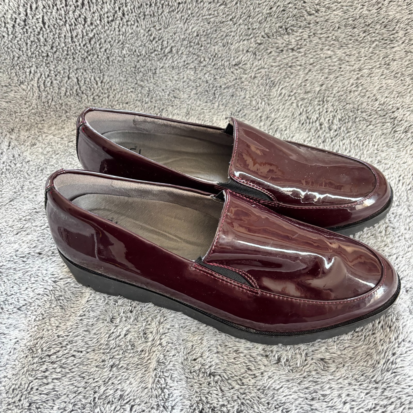 Earth Womens Shoes 10M Burgundy Preppy Old Money Church Career Academia 19033