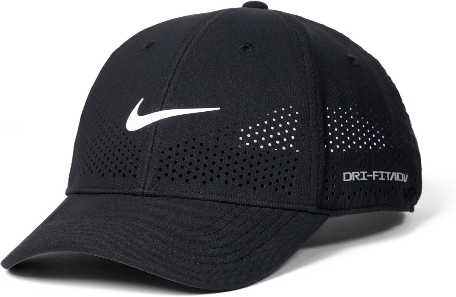 Nike Unisex Dri-FIT ADV Club Structured Cap Hat Black Medium / Large MSRP $30