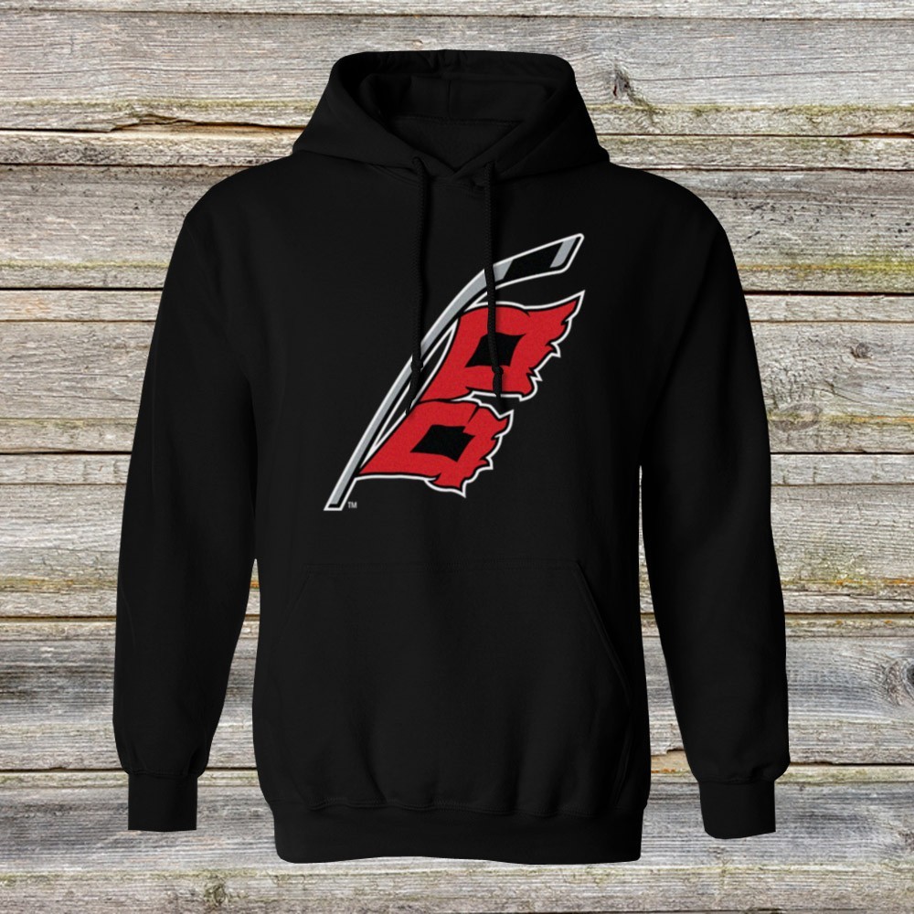 Carolina Hurricanes Hoodie Sweatshirt Hockey Warning Flag Shirt FCU02