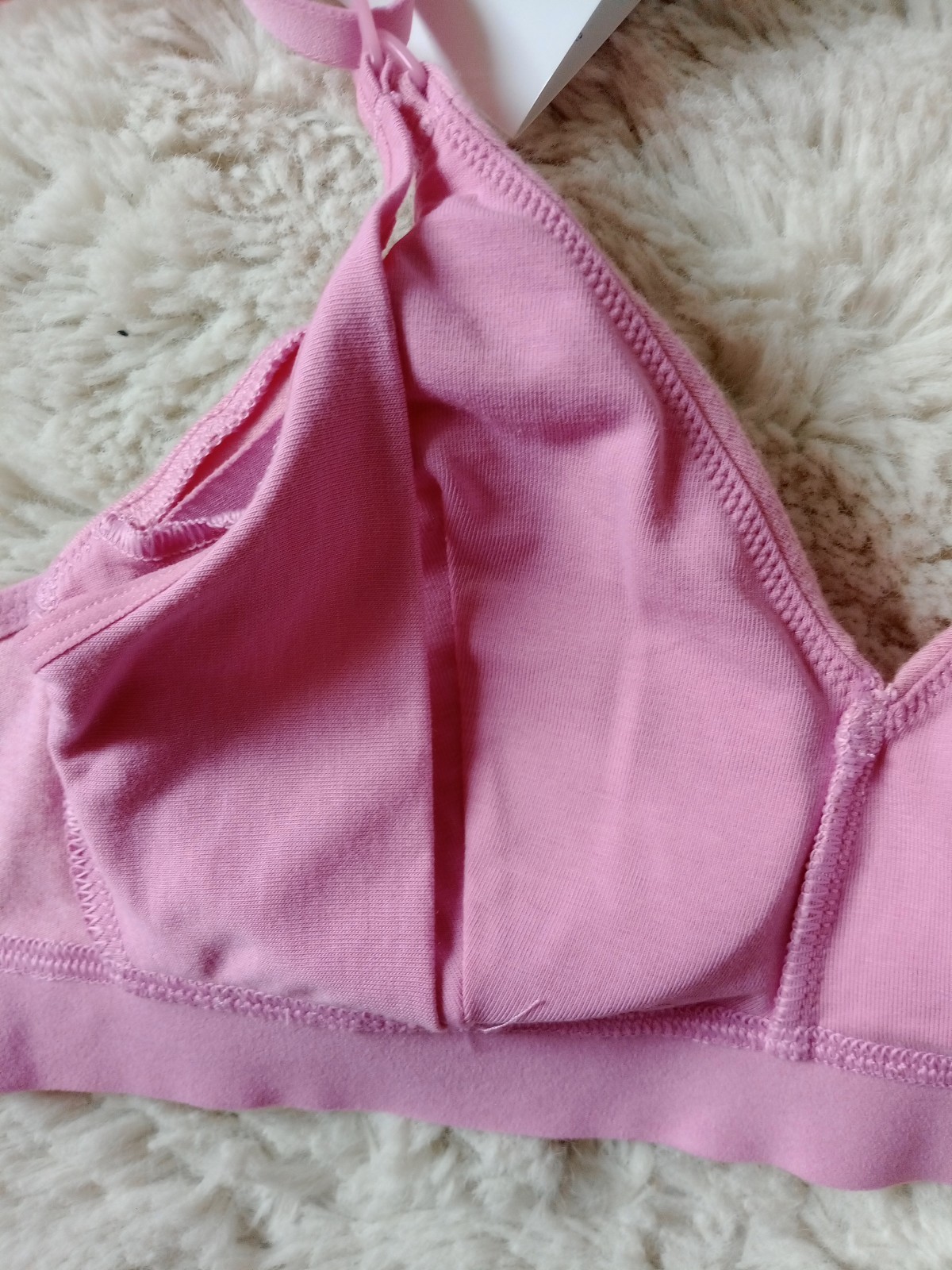 M&S Nursing Bra Non-Wired Pink New + Tags UK 8 A-C EUR 36 Light padded RRP £20