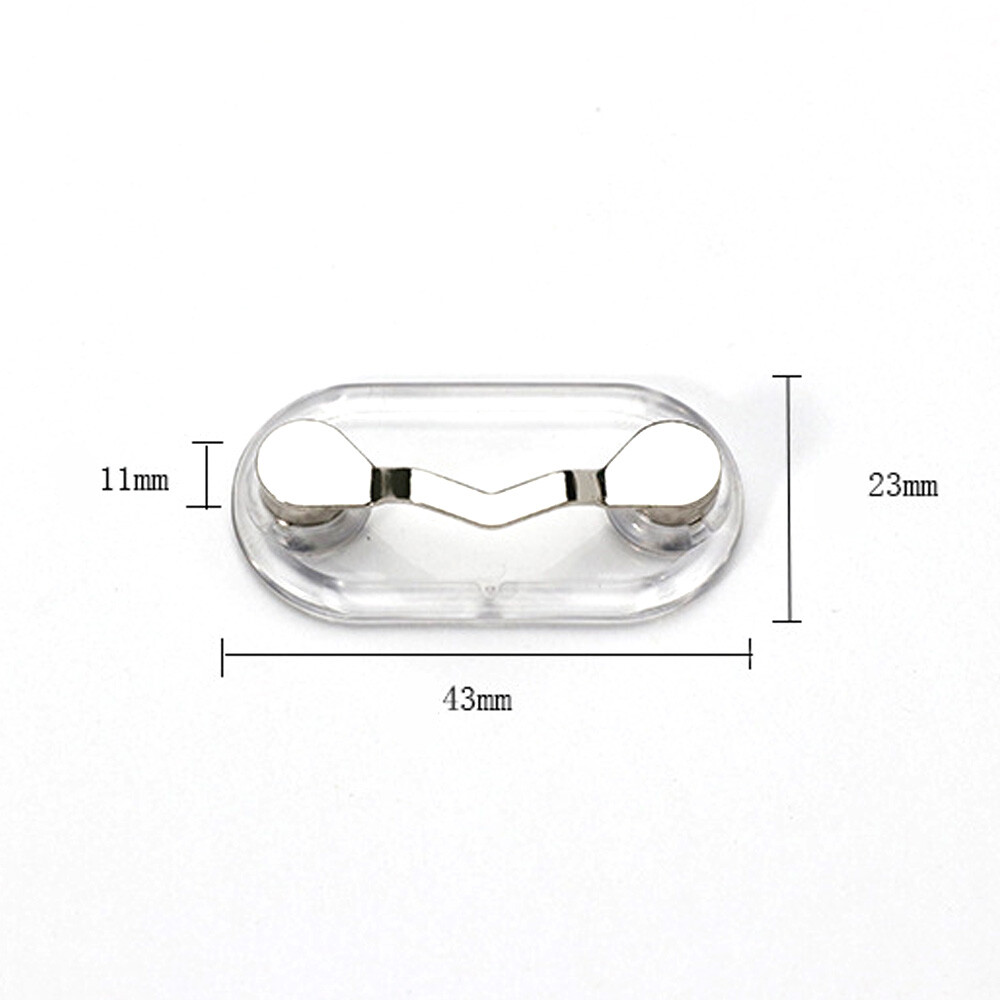 Magnetic Eye Glass Holder Spectacle Sunglasses Clip Badge Hang Magnet Hook Shirt
