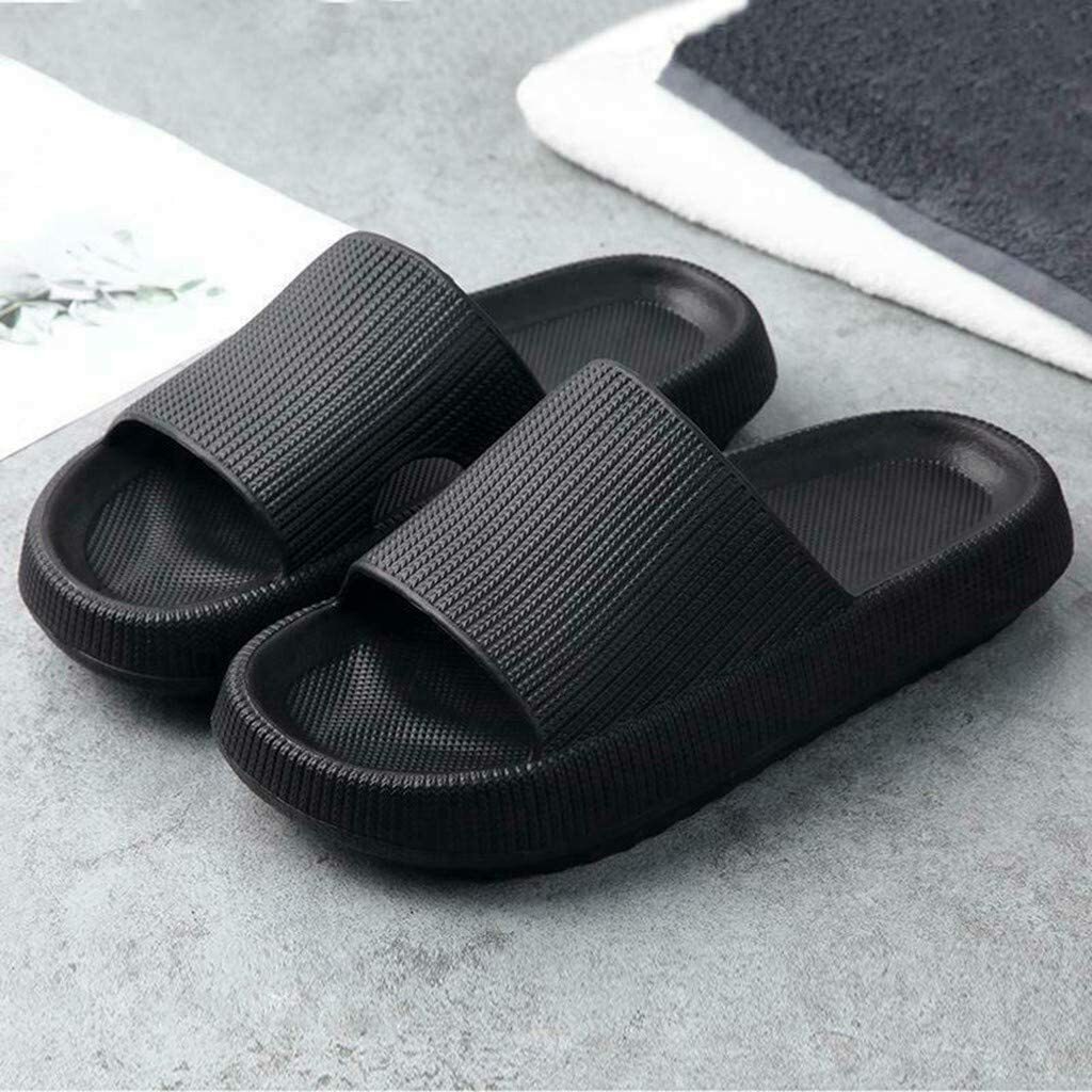 Cozy Pillow Slides Anti-Slip Sandals Ultra Soft Slippers Cloud Home Outdoor Shoe
