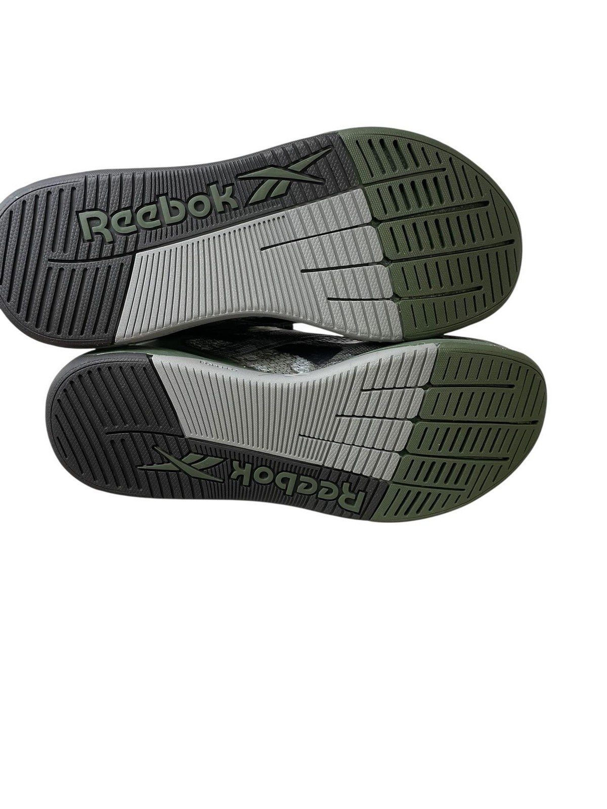 Reebok Men Sneaker Running Casual Nano X5 100229391 Green Black Grey Size 6.5 M