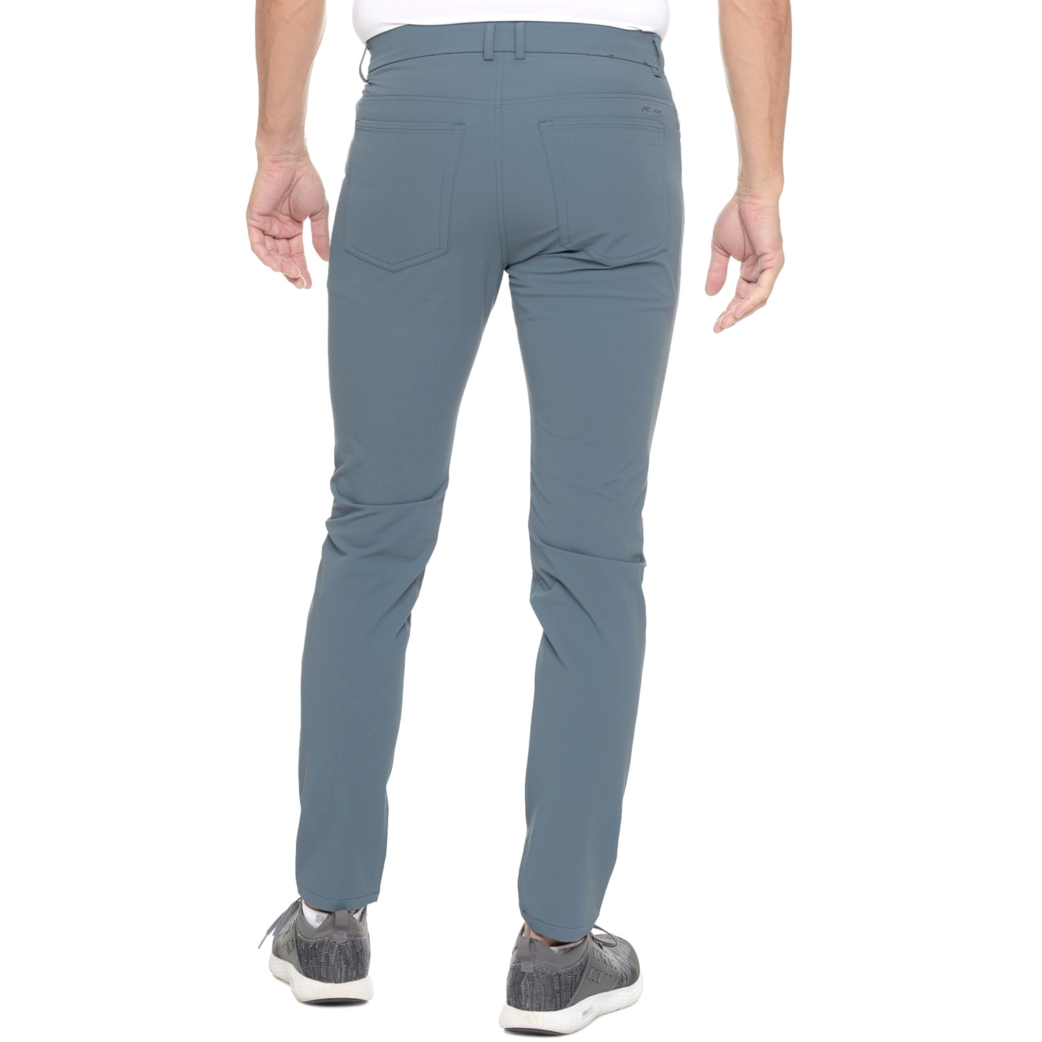 KJUS Ike Performance Golf Pants Tailored Fit 5 Pockets Steel Blue MG20-HO2