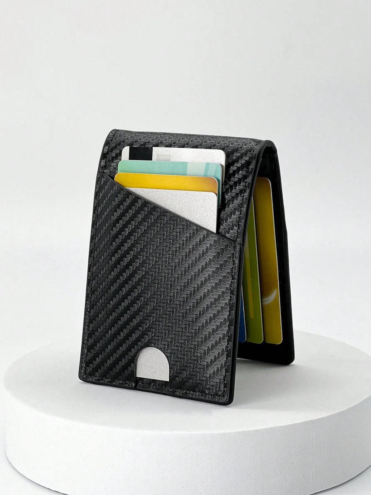 Carbon Fiber Wallets Wallet for Men Man Card Holder Money Bag Slim Thin Mini
