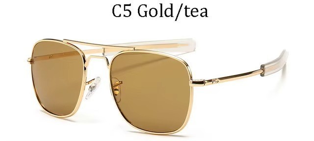 Aviator Sunglasses Premium Military Pilot Ultraviolet Mens Polarized Sunglasses