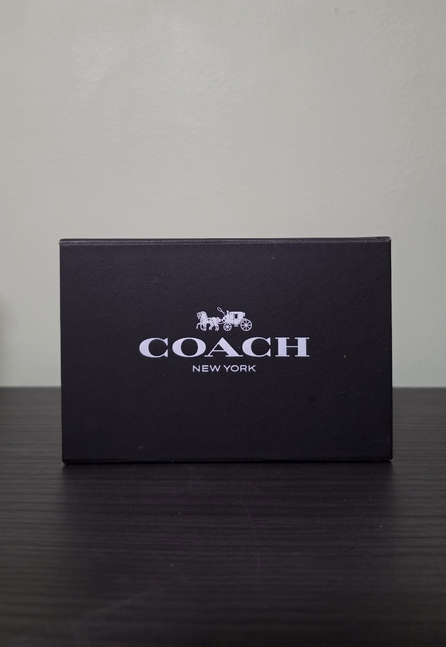 COACH 1941 EARTH NASA Space Collection Limited Edition Leather Keychain / Charm