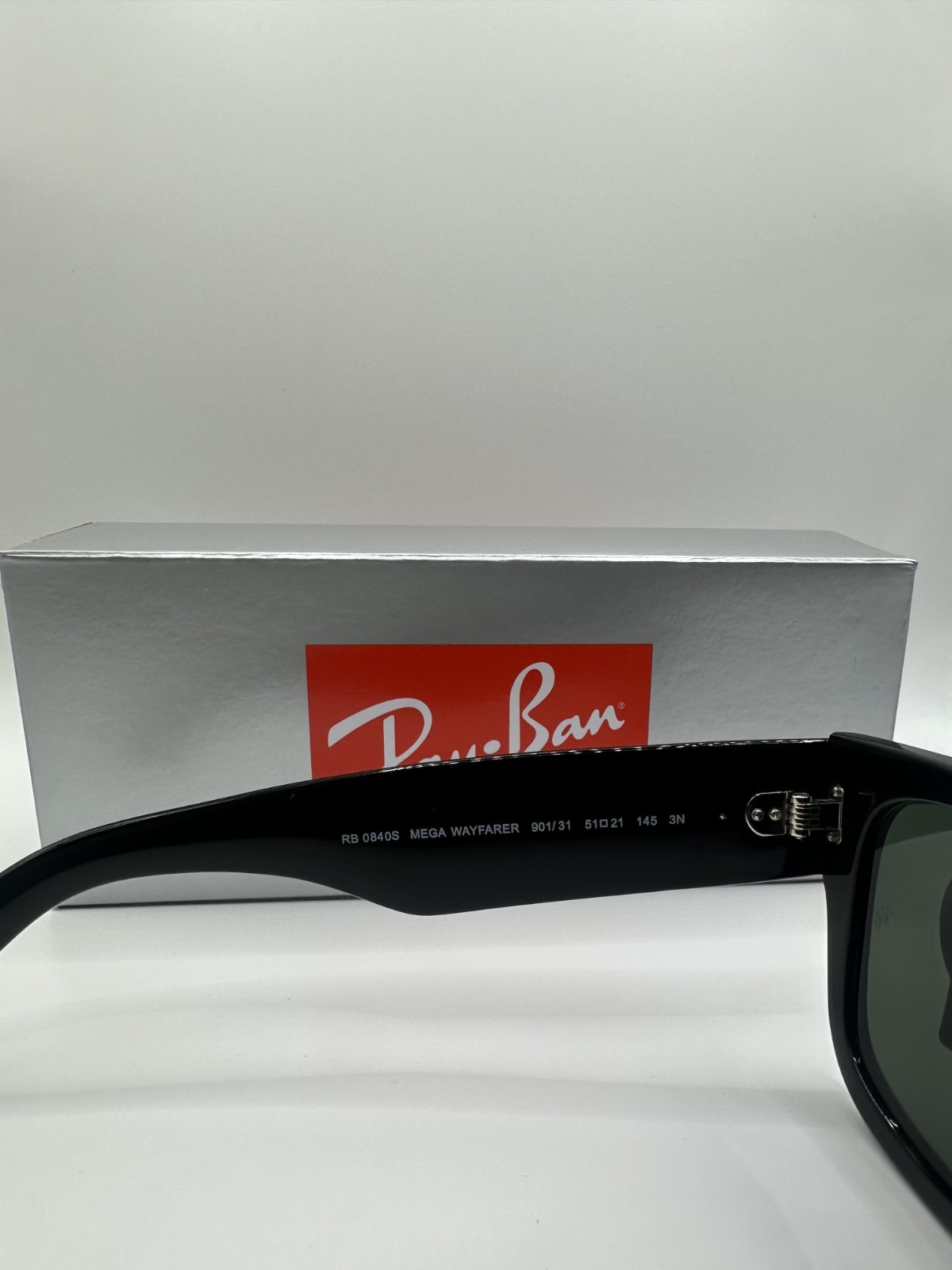 Ray-Ban MEGA WAYFARER Sunglasses RB0840S 901/31