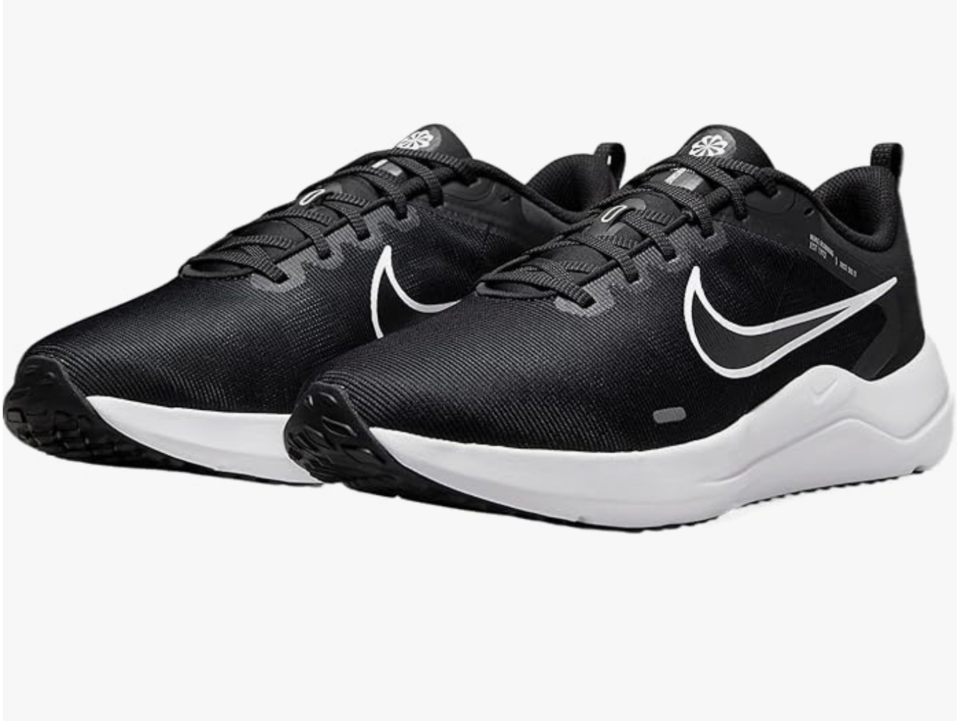 NIKE DOWNSHIFTER 12 4E BLACK / WHITE MEN’S SHOES SNEAKERS DM919 001