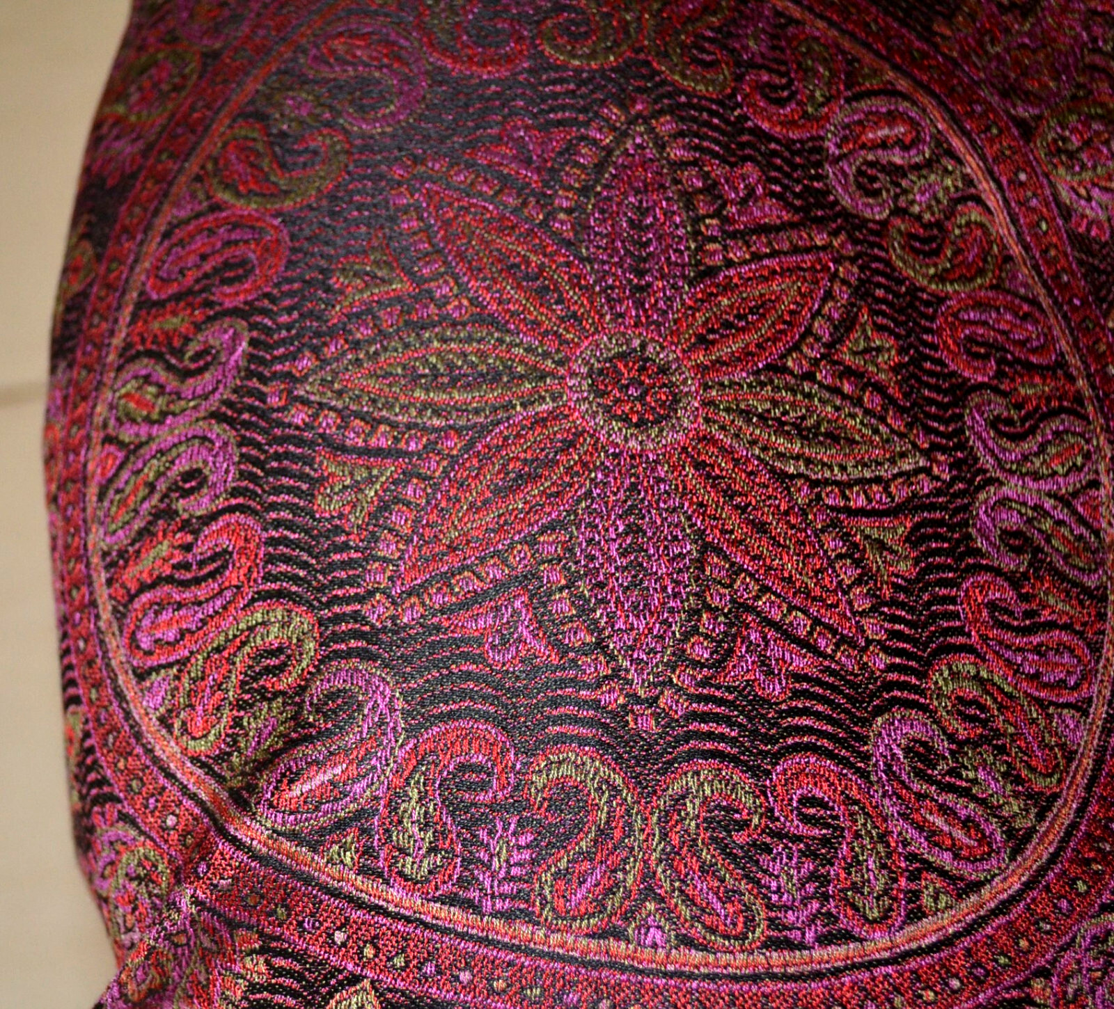 EXQUISITE IRIDESCENT SILK PASHMINA JAMAVAR SCARF JAMAVAR CHALE ~16 DESIGN STOCK