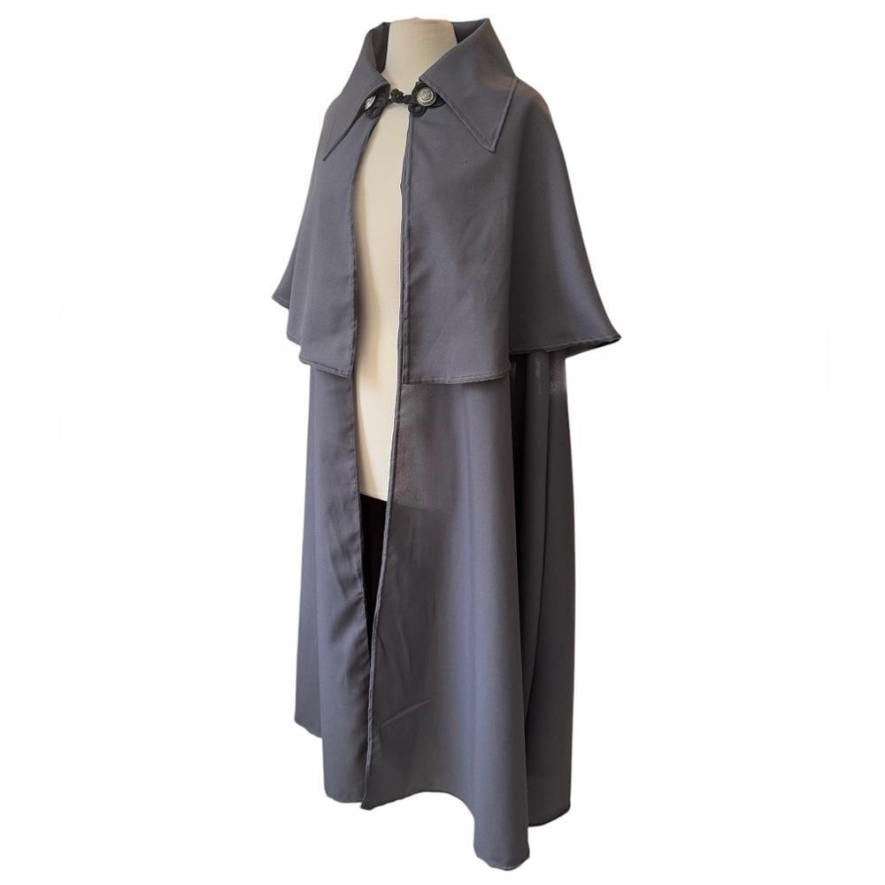 Unisex Layered Mythical Knight Costume Cape OS