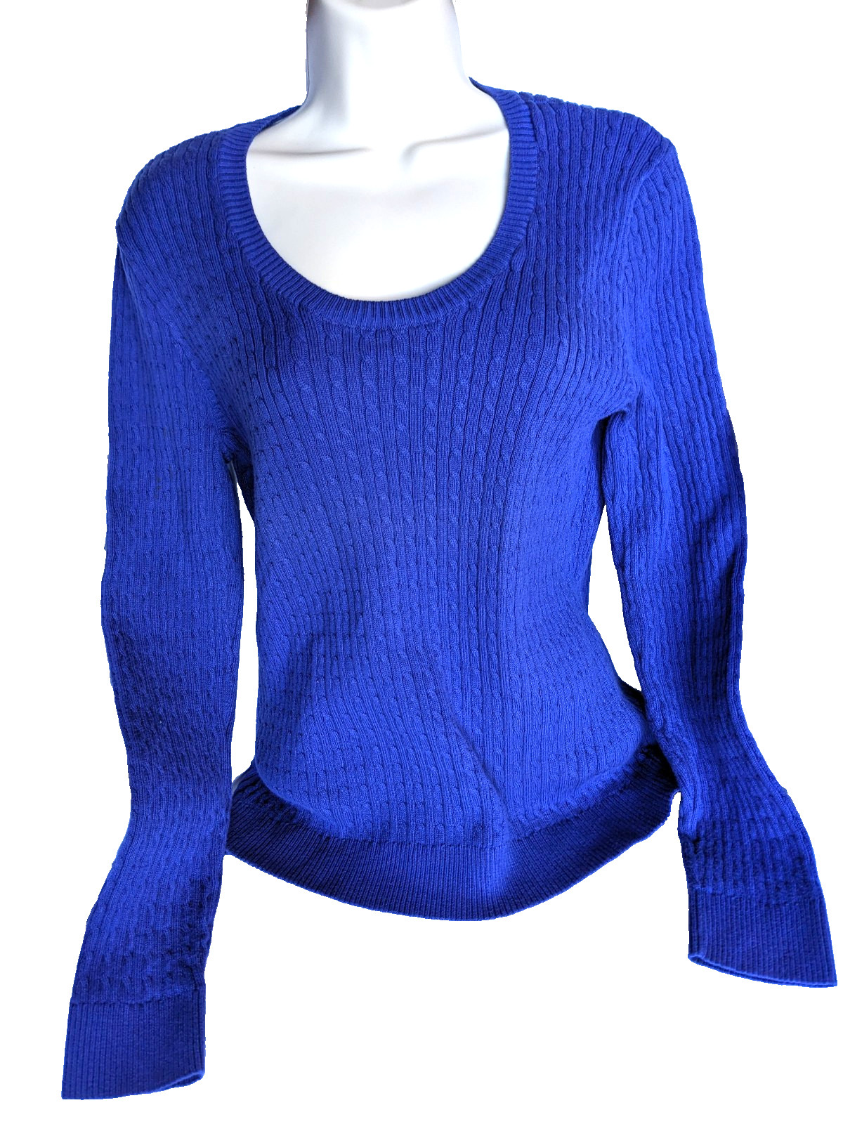 Jeanne Pierre Red + Blue Women’s Longsleeve Sweater Tops (Size M) Bundle