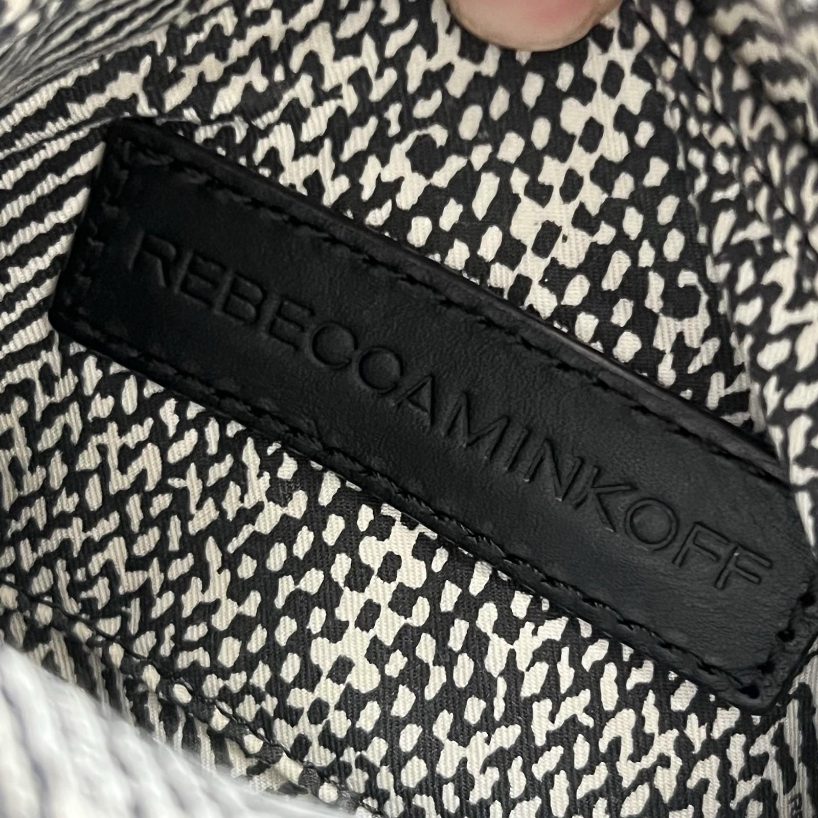 Rebecca Minkoff Crossbody MINI MAC Bag Gray Chain and Leather Strap
