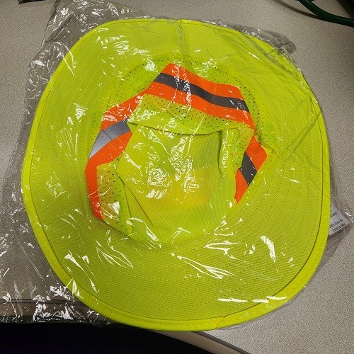Glowise Work Safety Neck Hat / Sunshade Bucket Hat Yellow / Orange