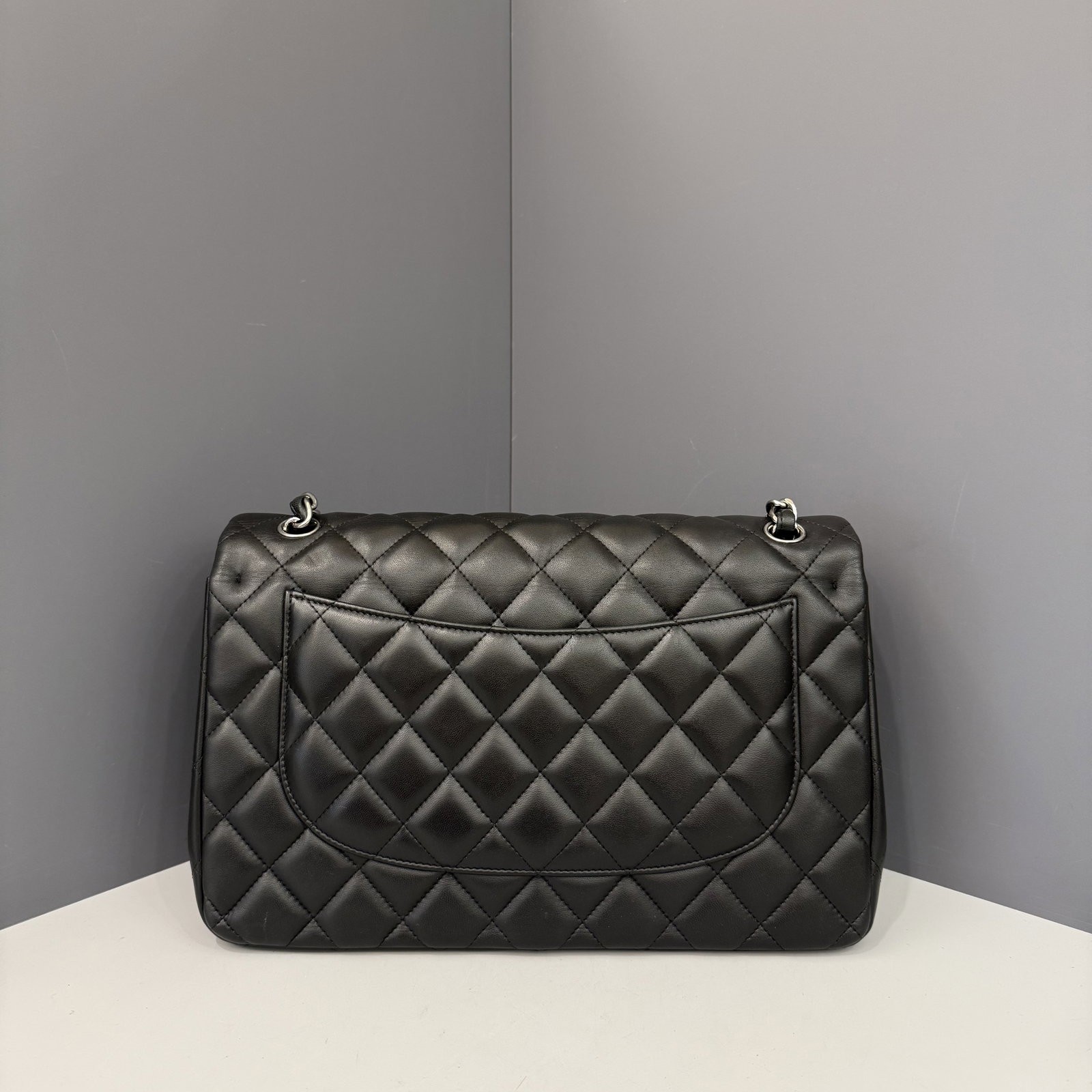 Chanel Jumbo Double Flap Black Lambskin (hs032826h4)