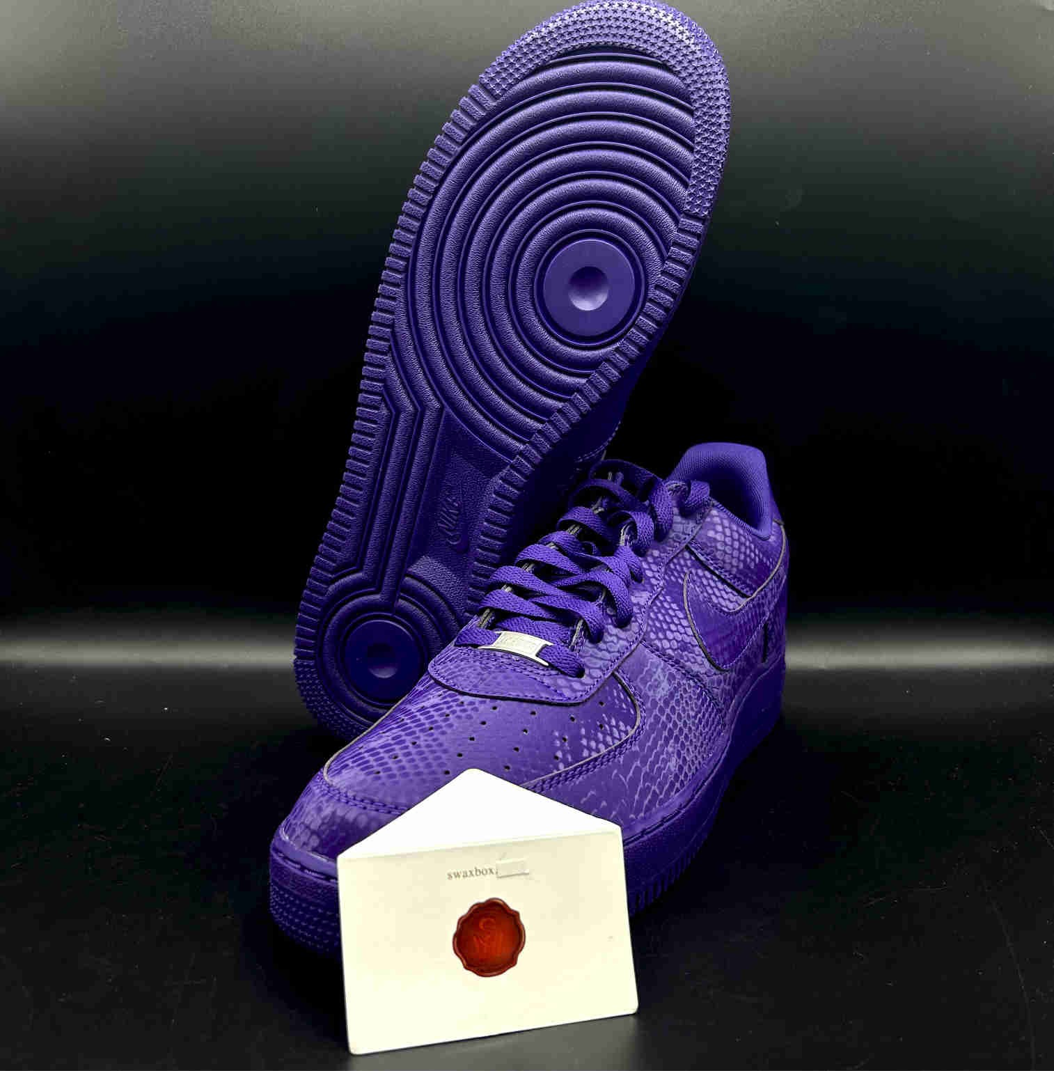 Nike Kobe Bryant x Air Force 1 Low Court Purple IB0018 500 Men Size