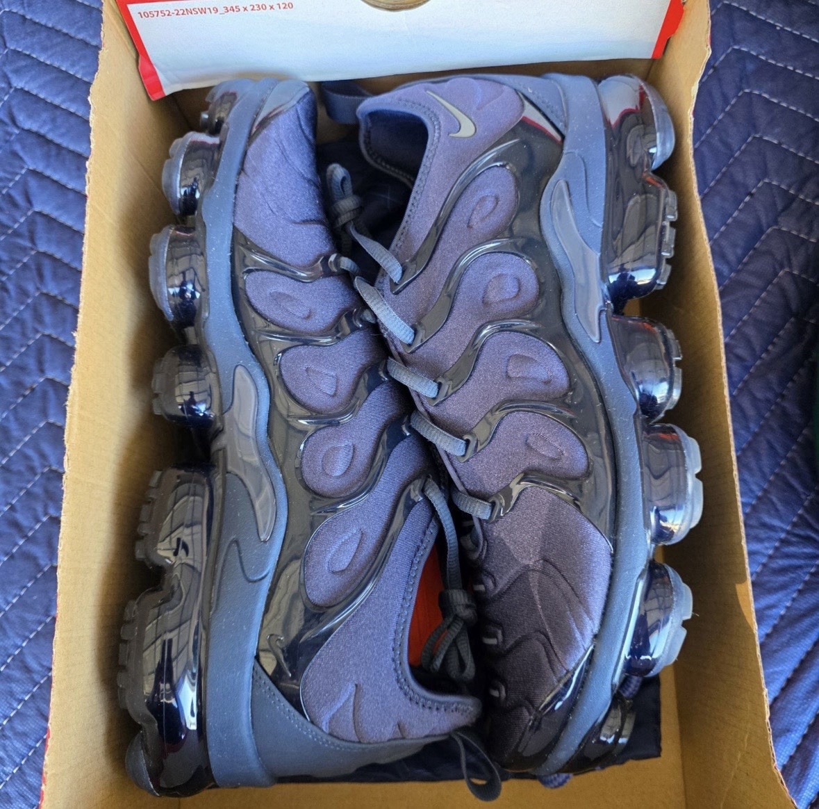 Nike Air VaporMax Plus Thunder Blue/Cool Grey Men’s Low Top Lace Up IM2371-437