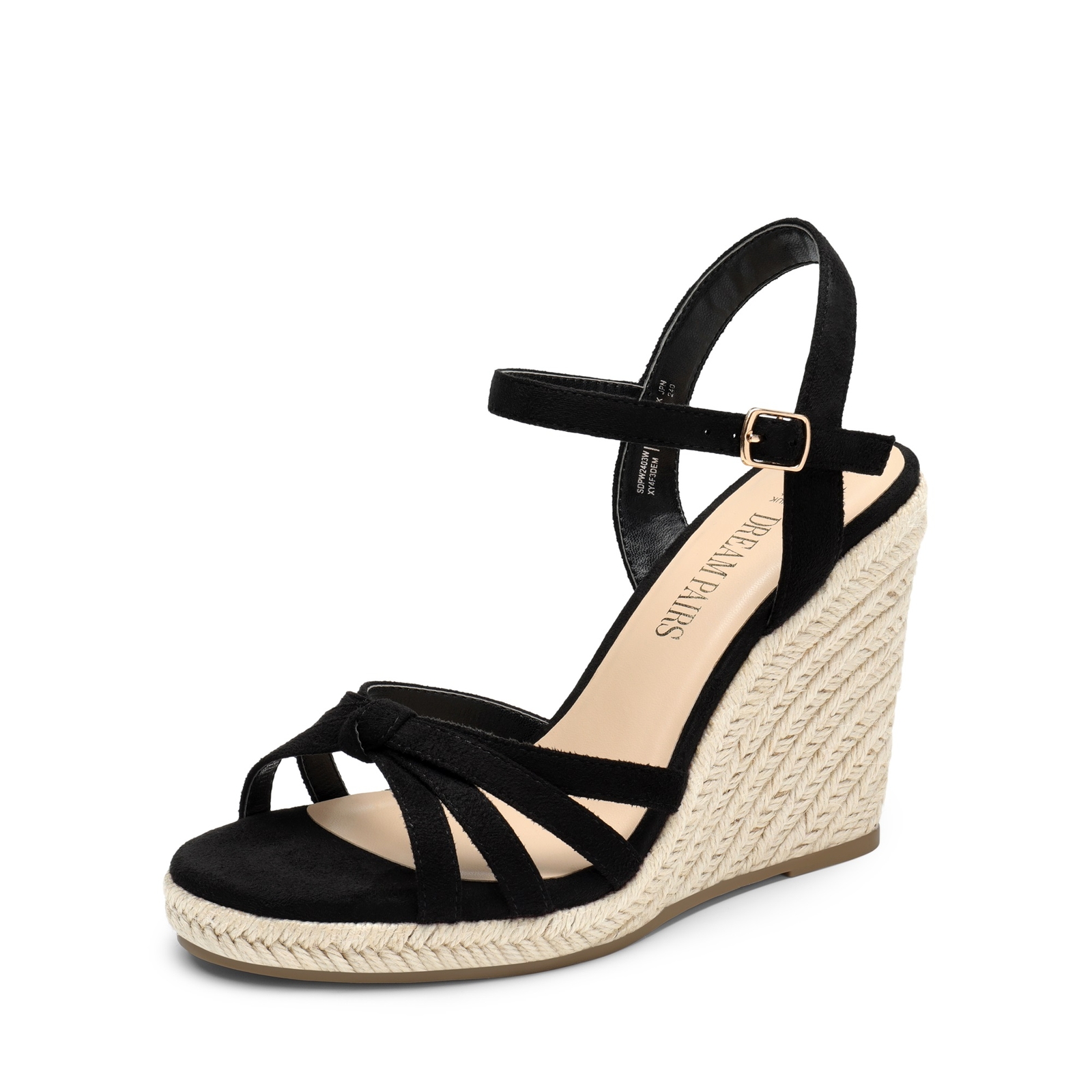 Women Espadrille Platform Wedge Sandals Open Toe Casual Dress Sandals