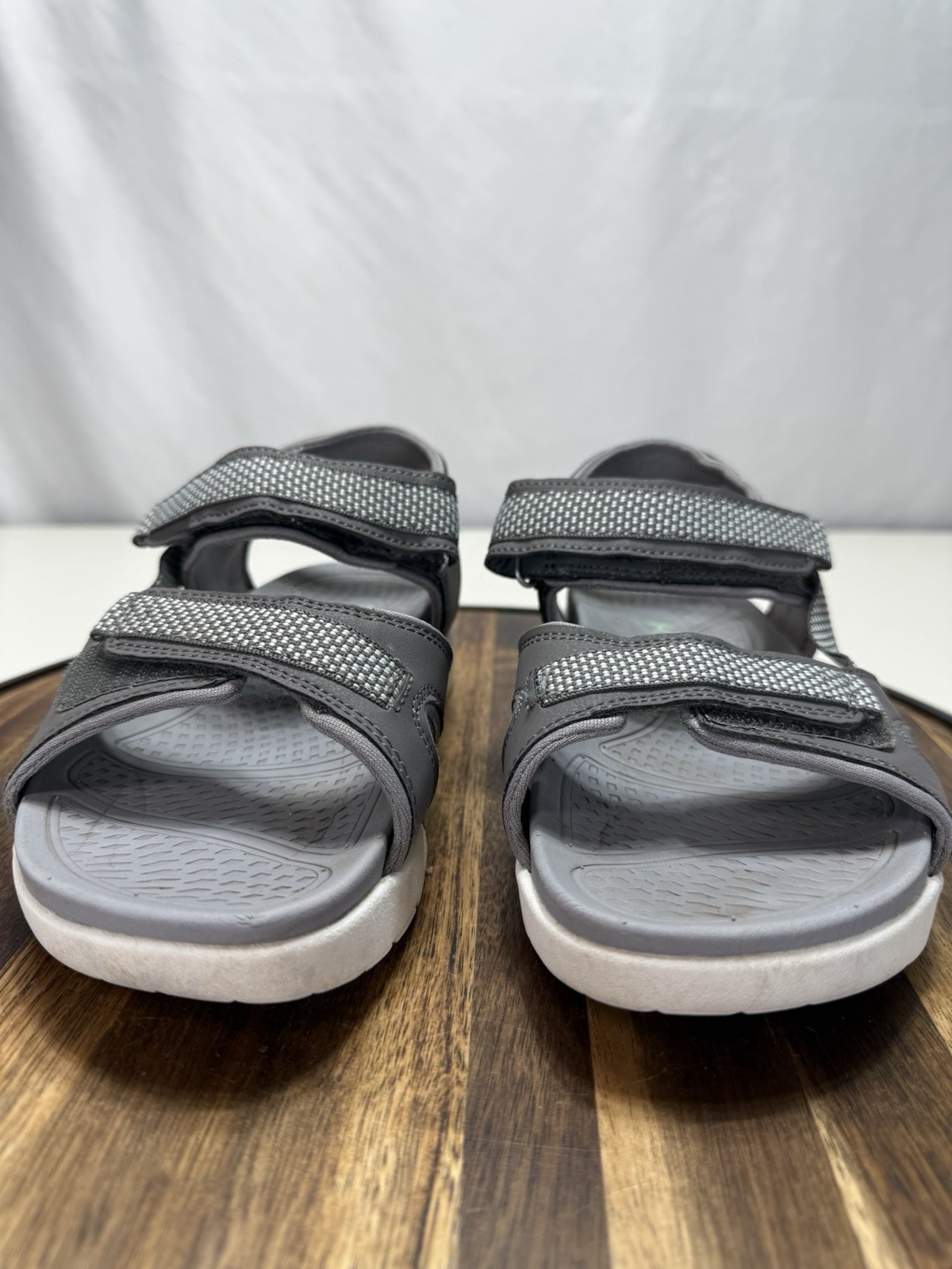 Ryka Women’s Size 6.5 W Elastic Gore Sport Sandals Rosline Charcoal