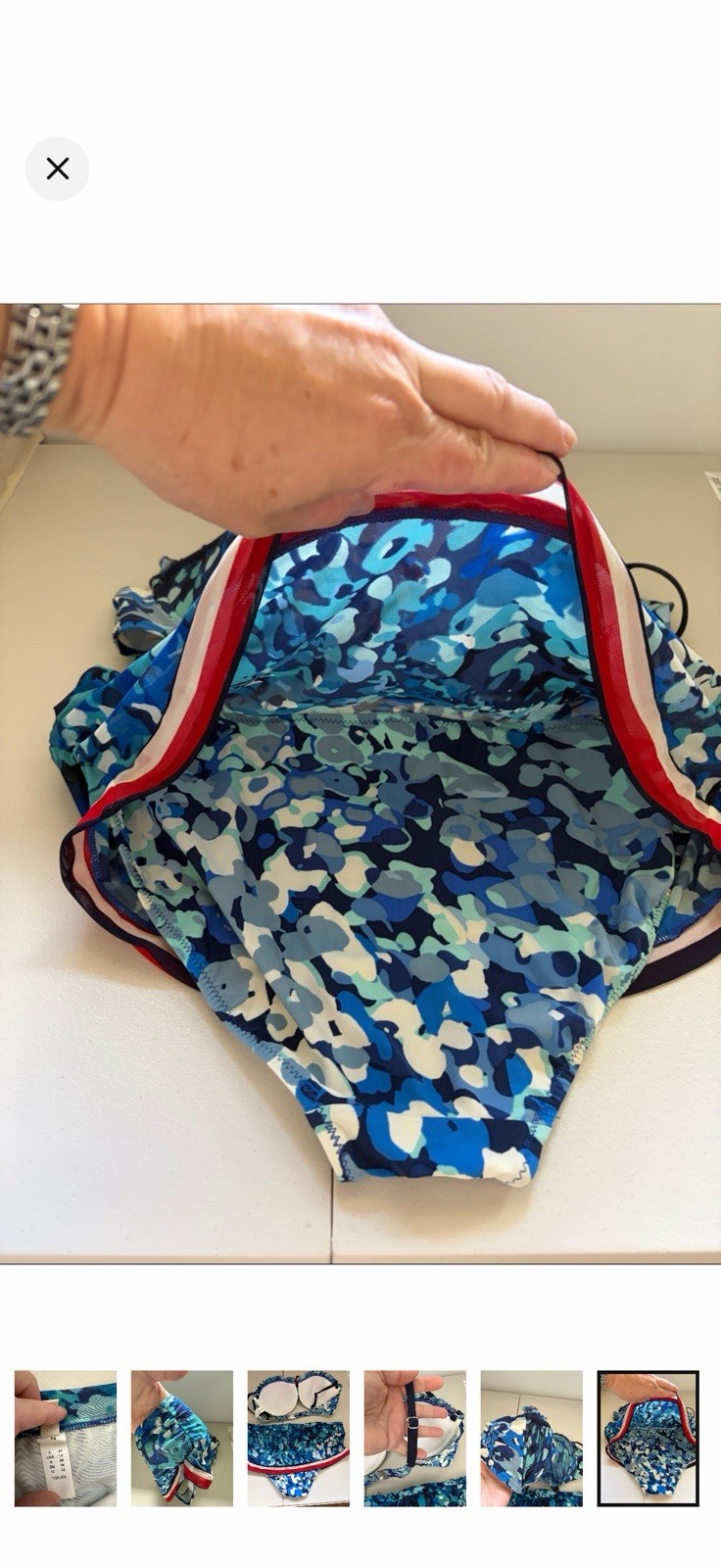 Gottex Women’s Swimsuit Abstract Bikini Set Size US 12 14 This Is Mail ￼