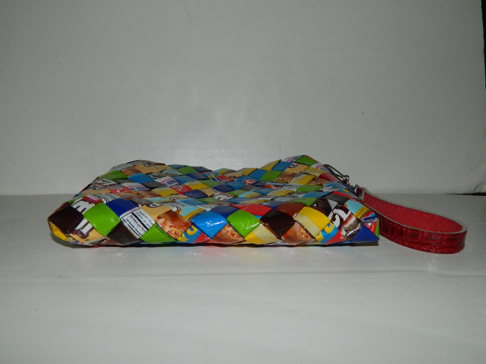 Nahui Ollin Candy Bar Wrapper Clutch Purse Wristlet Bag
