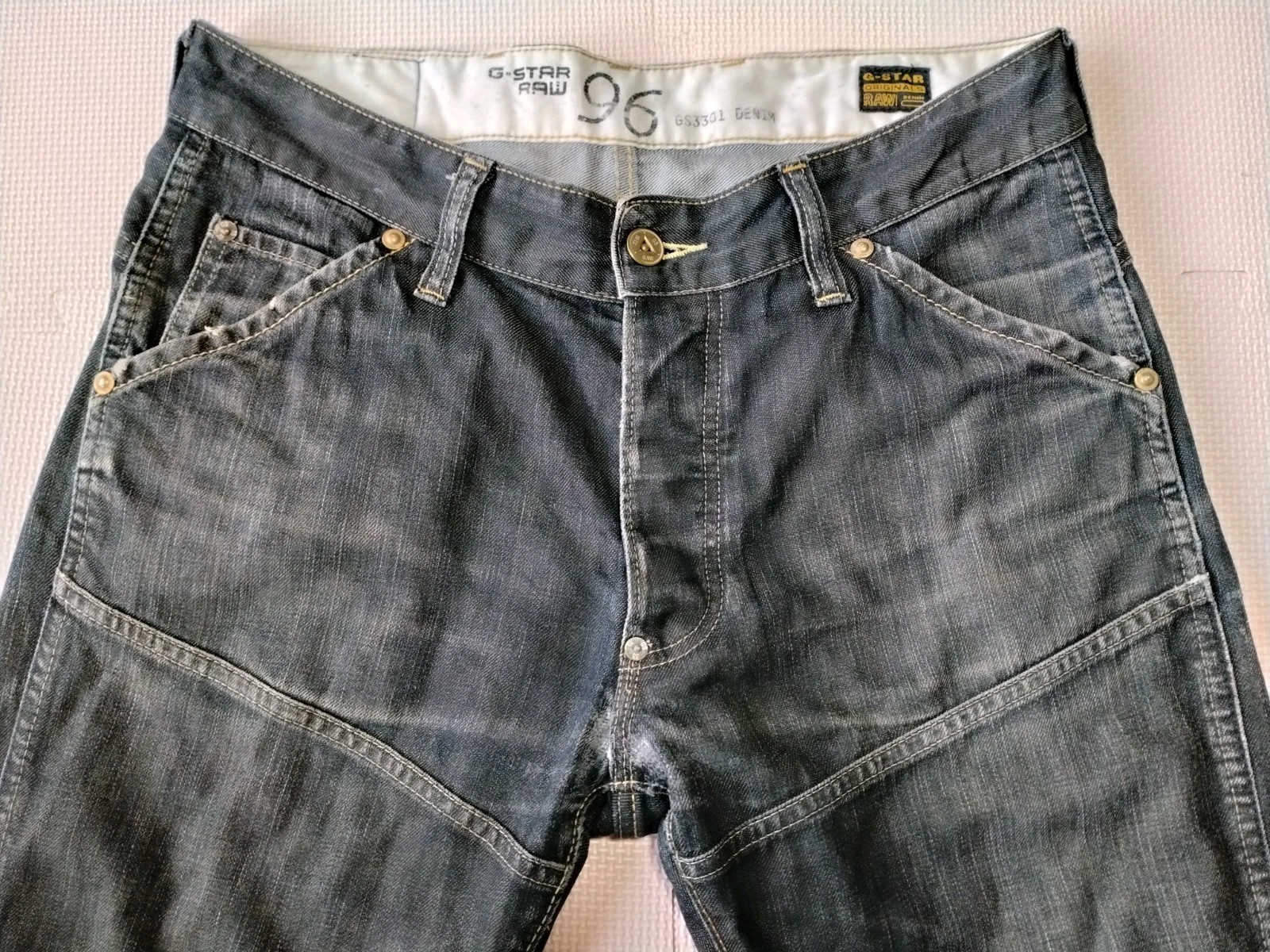 G-Star Raw Denim Elwood 5620 Regular 96 32×31 Dark Blue Denim