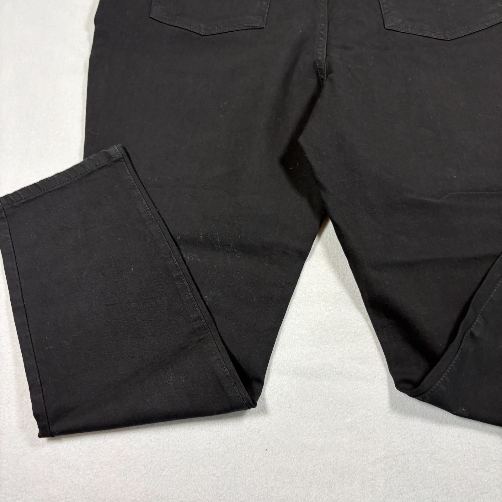 Time And Tru Womens Jeans 20 Black High Rise Skinny Stretch Denim NWT