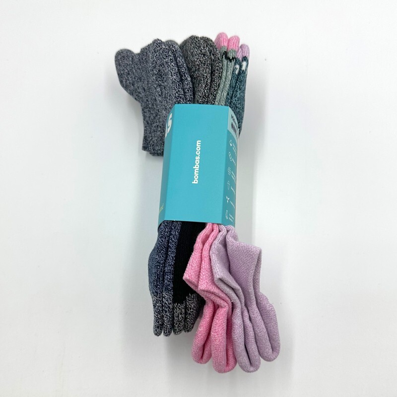 4 Pack Bombas Ankle socks 4 Colors Mix Women’s Solid Honeycomb Size Med 8-10.5