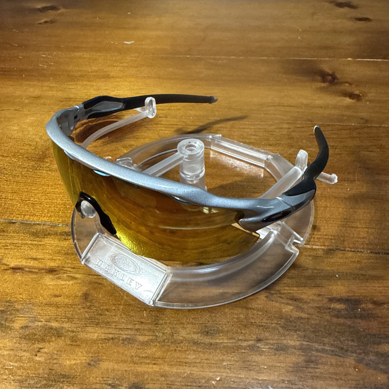 Oakley Radar EV Path Silver Frames and Orange Lenses
