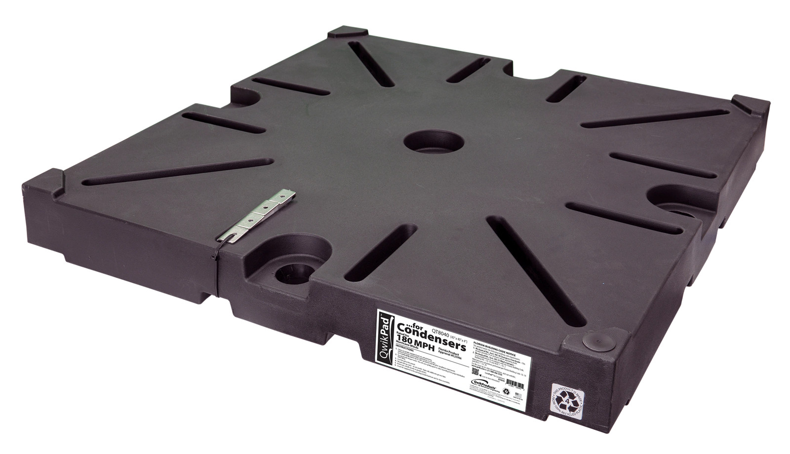 QwikProducts QwikPad for Condensers 36-in W x 4-in H Central Air Condition|16666