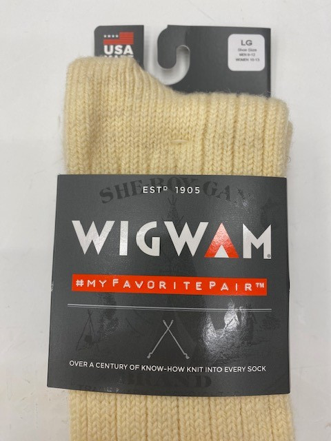 Wigwam Icon Wool Midweight Sock F1091 Athletic Husky Large Men 9-12 USA New