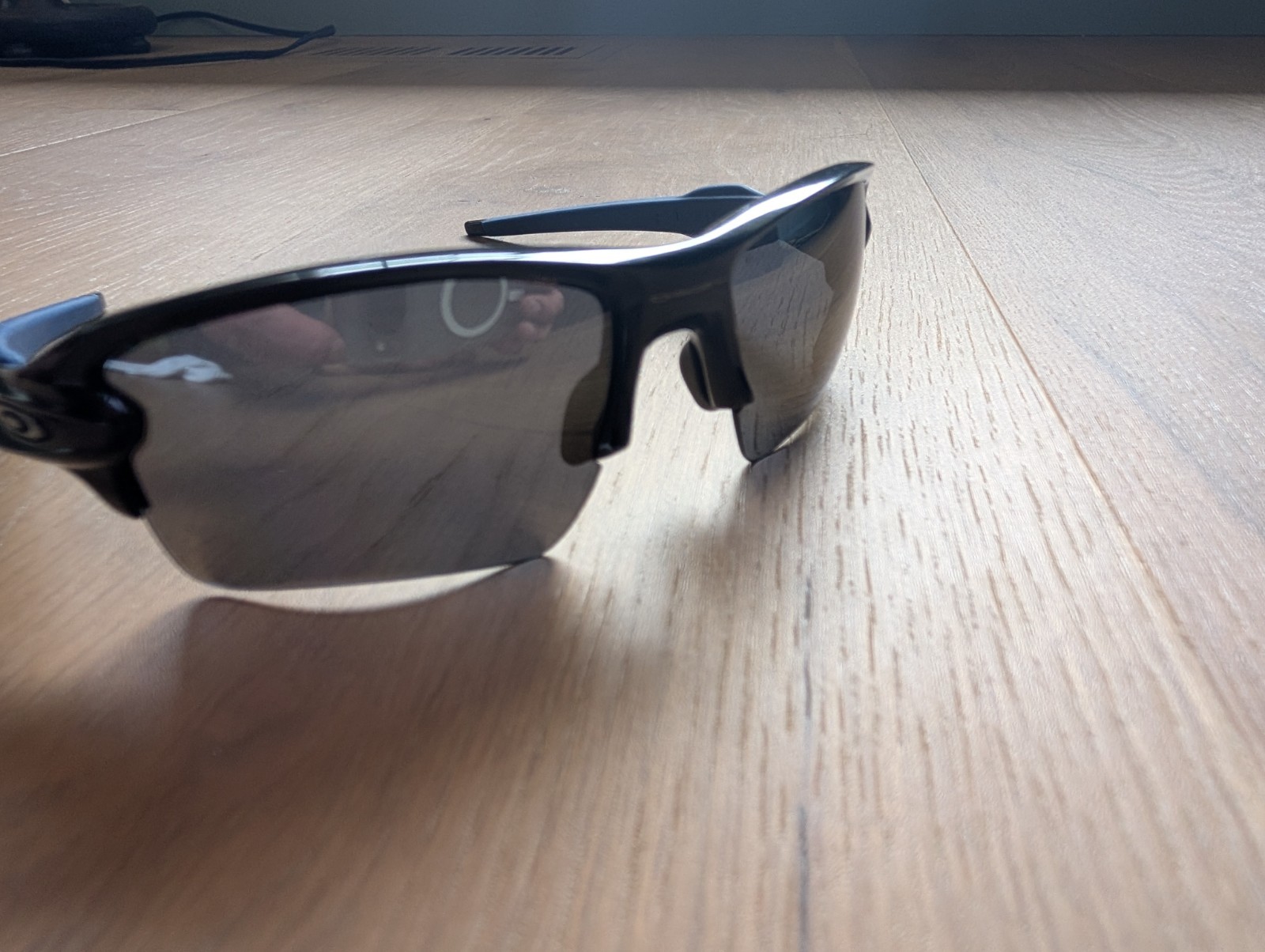 Oakley Flak 2.0 Black with Blue Temple. OO9188-44 59