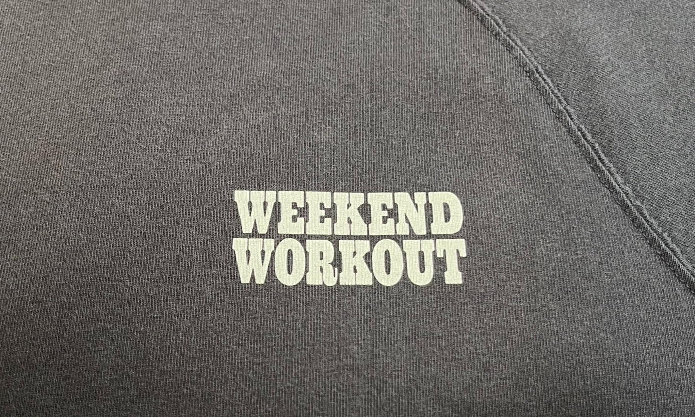 Rare Uniqlo UT Peanuts Snoopy Weekend Workout Raglan T Shirt Fade Black M