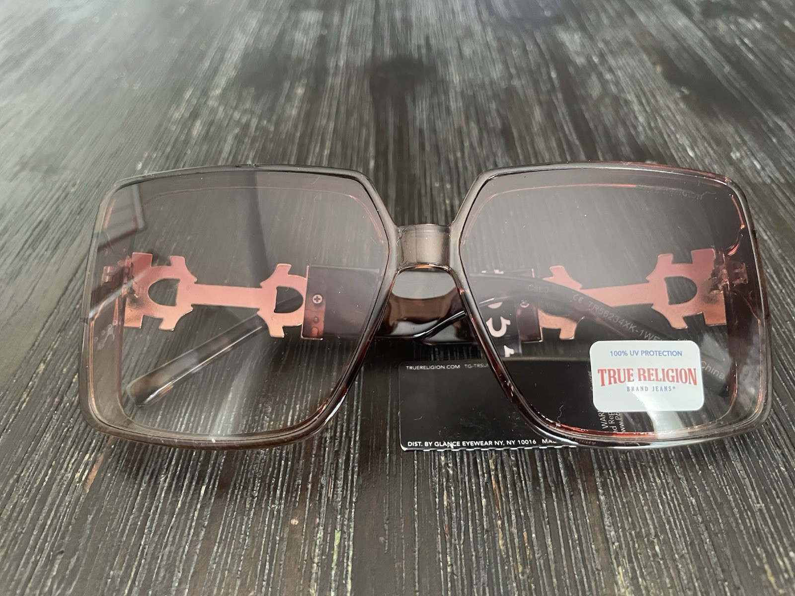 True Religion Sunglasses 100% UV Protection TR56234XK-1WEU2-GN2