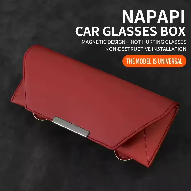 Sunglasses Case Portable Hard Shell Eyeglasses Holder Car Storage Organizer