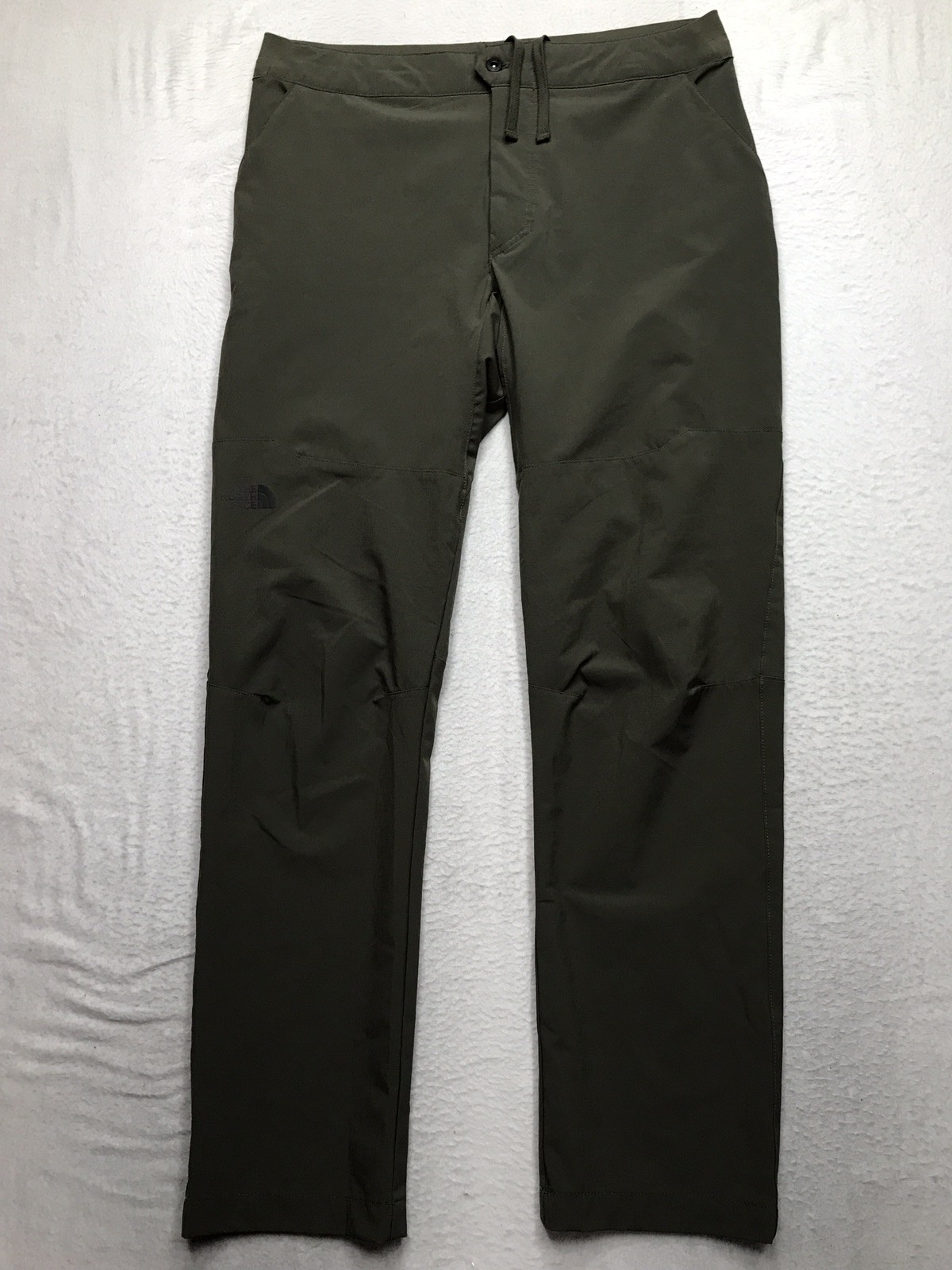 NORTH FACE Paramount Active Pant Men 34×30 Green UPF 40+ Articulated Knee